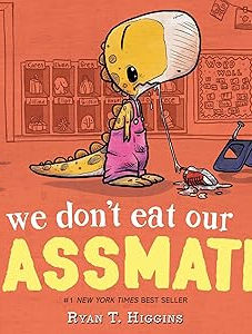 the covers for the Penelope Rex picture book series