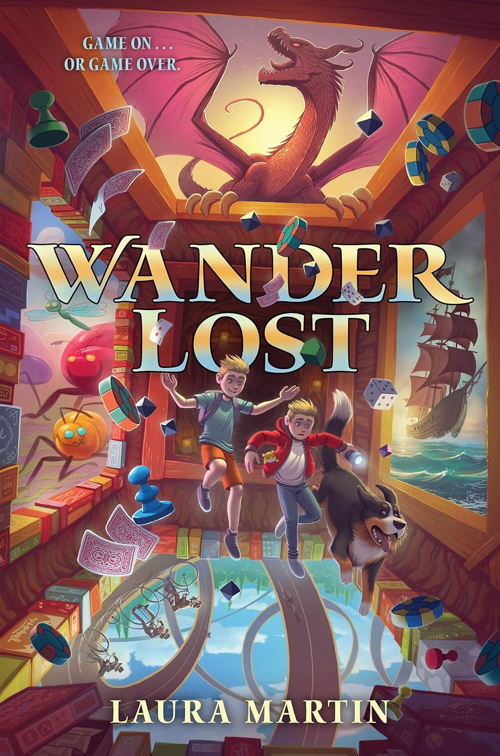 Wander Lost by Laura Martin for review on the Shelf-Aware Archives blog