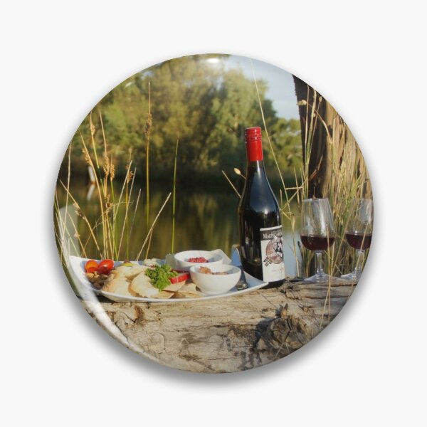 Magpie Springs enamel pin – original Australian art pin and Australian design pin from an Adelaide Hills pin artist. The perfect Australian gift pin, Australian souvenir pin, Australia gift, South Australia pin, Adelaide Hills gift, Fleurieu Peninsula pin, Australian made pin or made in Australia pin. Wear it as a hat pin Australia, lapel pin Australia, jacket pin Australia, unique Australian gift, South Australian gift, Adelaide Hills souvenir, Fleurieu Peninsula souvenir or small Australian gift. Designed by a South Australian artist, printed in Australia by Redbubble.


