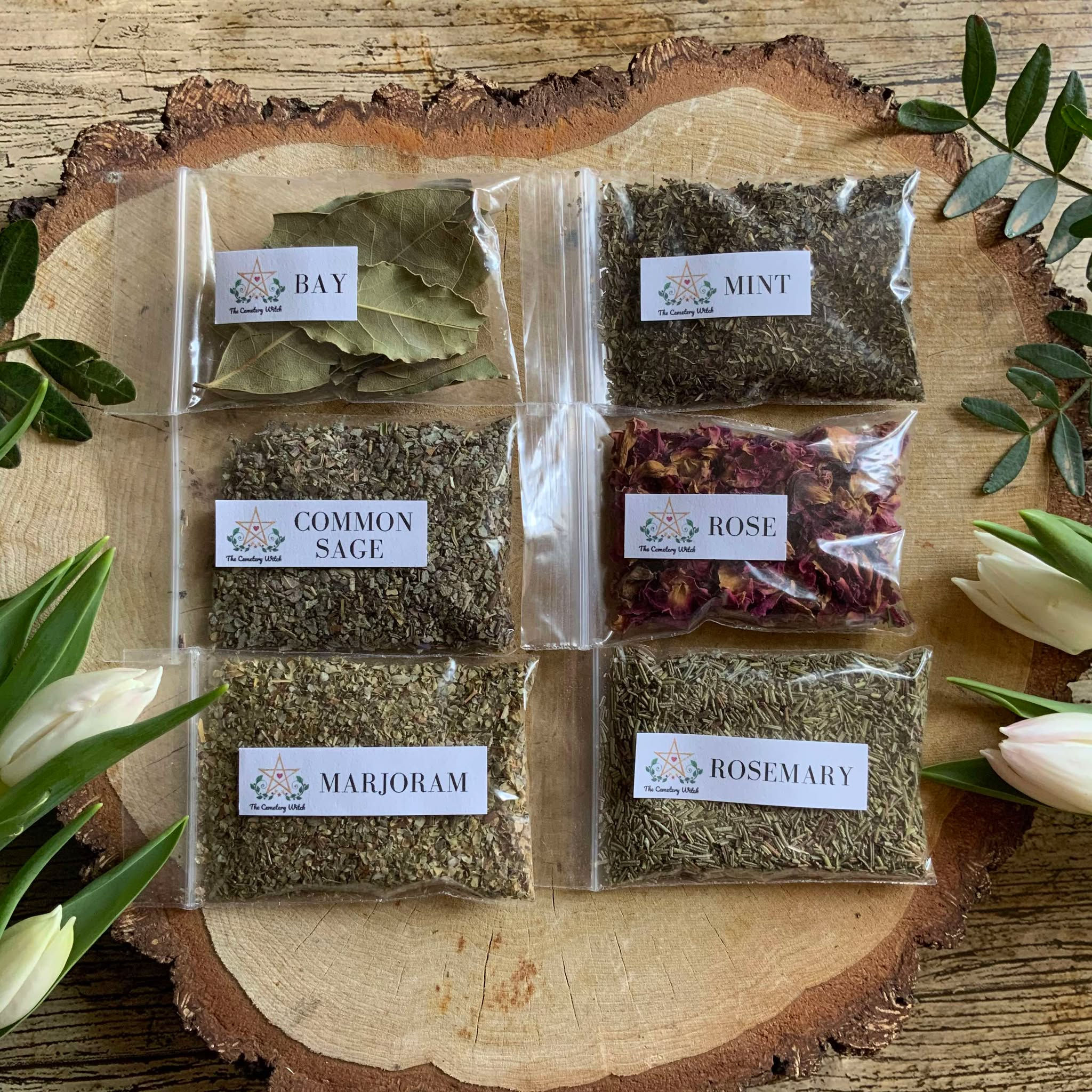 Protective Herb Kit - 6 herbs - front view