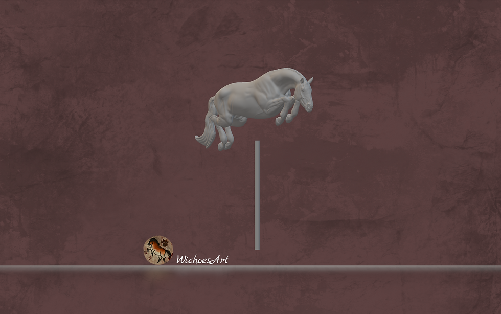 Thumbnail: Klakier - Warmblut springend