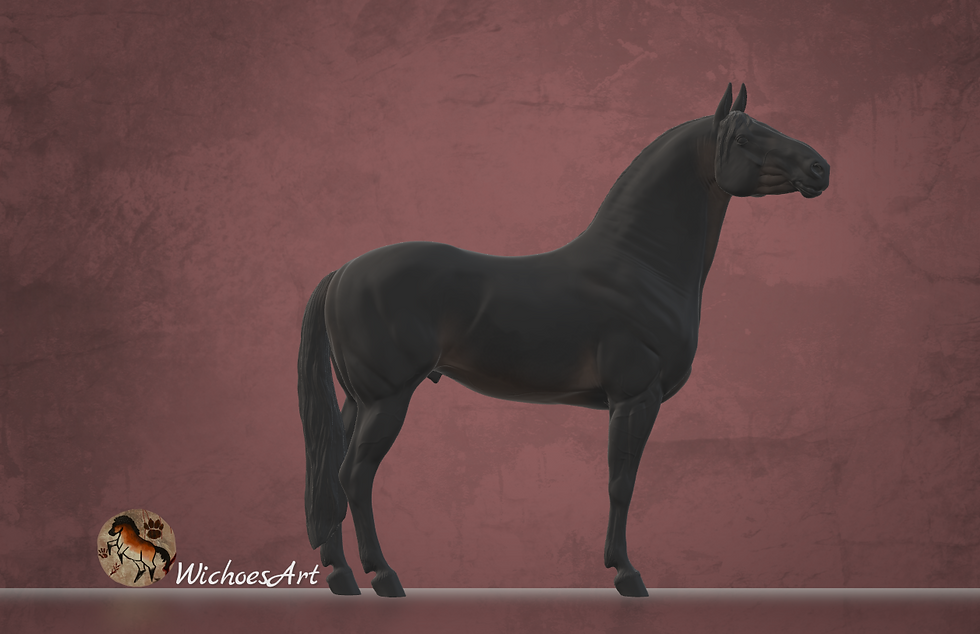 Miniaturbild: Duelist - Murgese-Hengst- Version 1 - normale Mähne