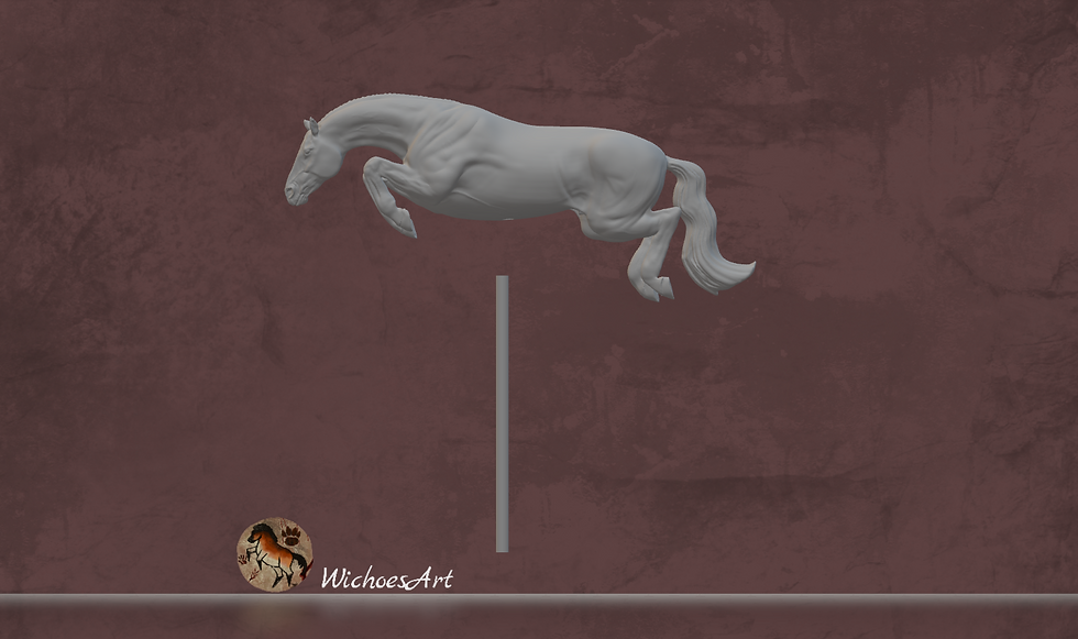 Thumbnail: Klakier - Warmblut springend