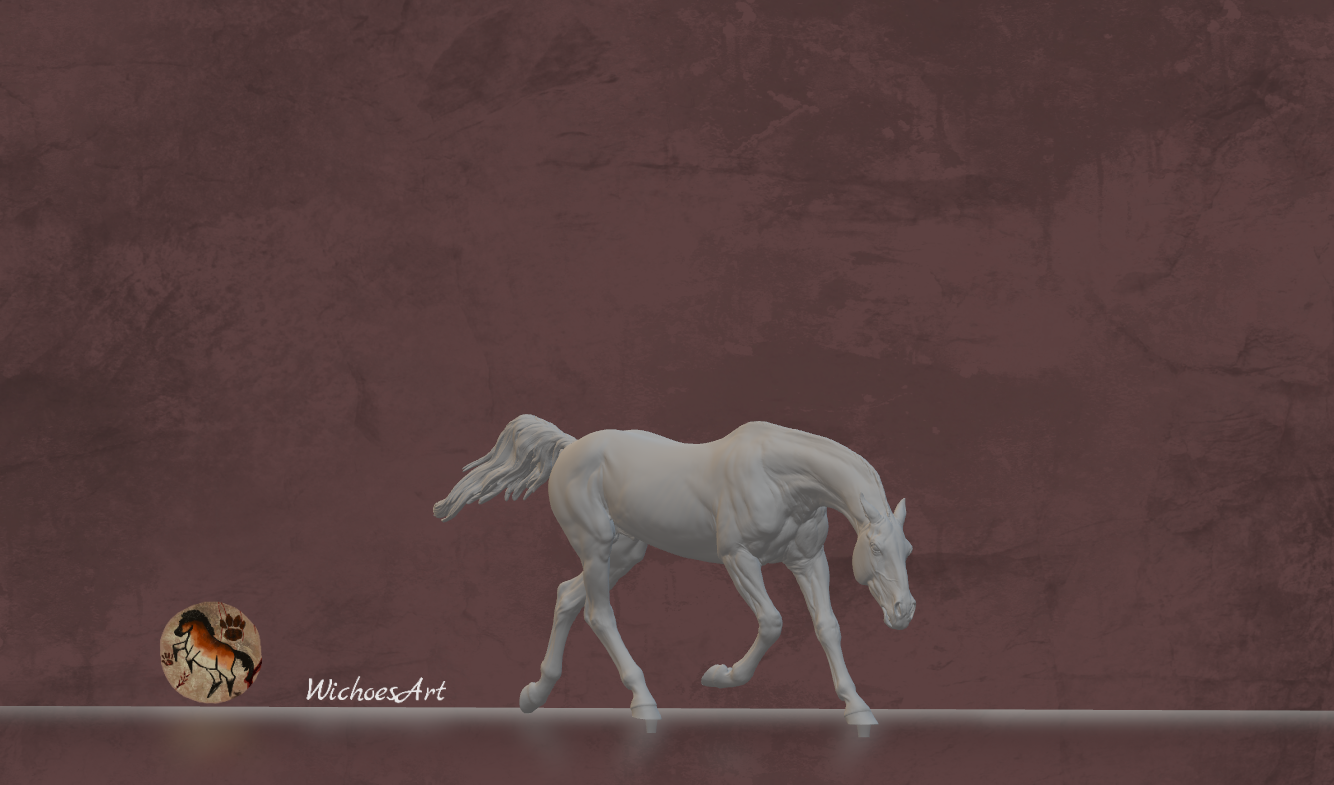 Lálizé - Achal-Tekkiner mit gesenktem Kopf