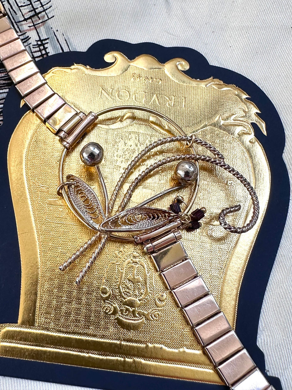 Miniature : Bracelet montre art nouveau 