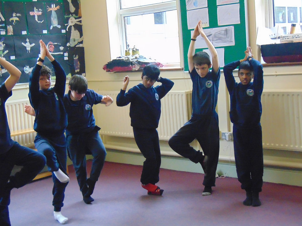 Wellness Wednesday - We did yoga with Grainne.