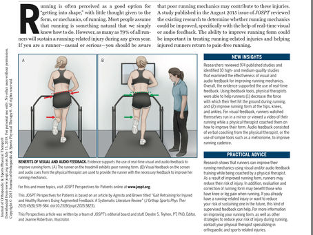 Want to enhance healthy running?