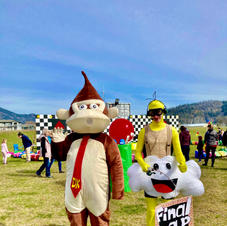 Donkey Kong and Lakitu