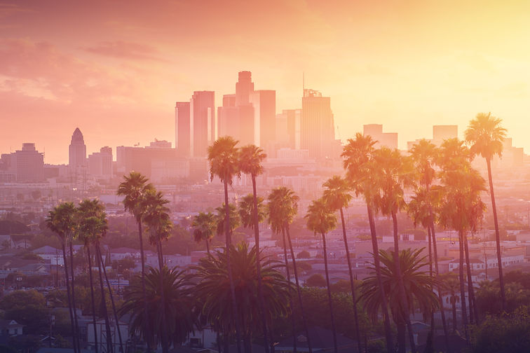 Sunset Cityscape View