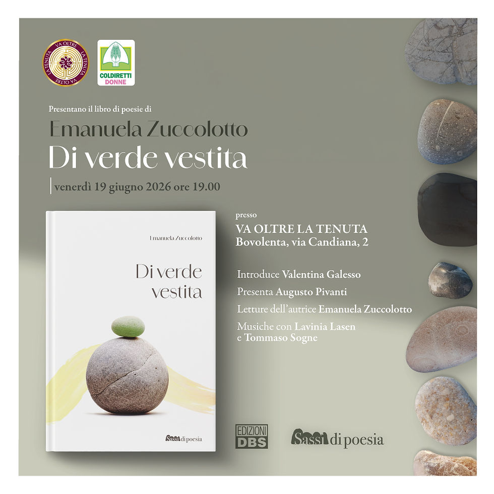 EMANUELA ZUCCOLOTTO per una serata tra Poesia e Musica