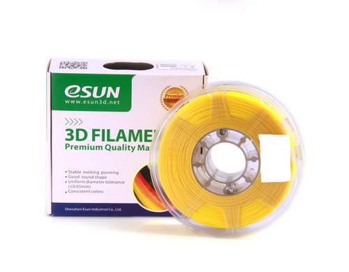 גליל פילמנט איכותי מתוצרת eSUN מסוג eLastic בצבע צהוב