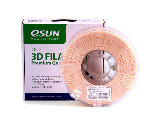 גליל פילמנט איכותי מתוצרת Esun מסוג PLA+ בצבע עור