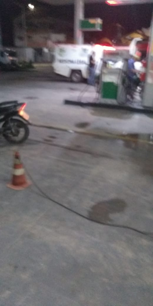 ITEP, quando abastecia o carro, já recolhido o corpo