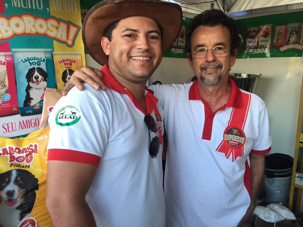 Secretário Elionaldo Benevides com o Secretário Mineiro