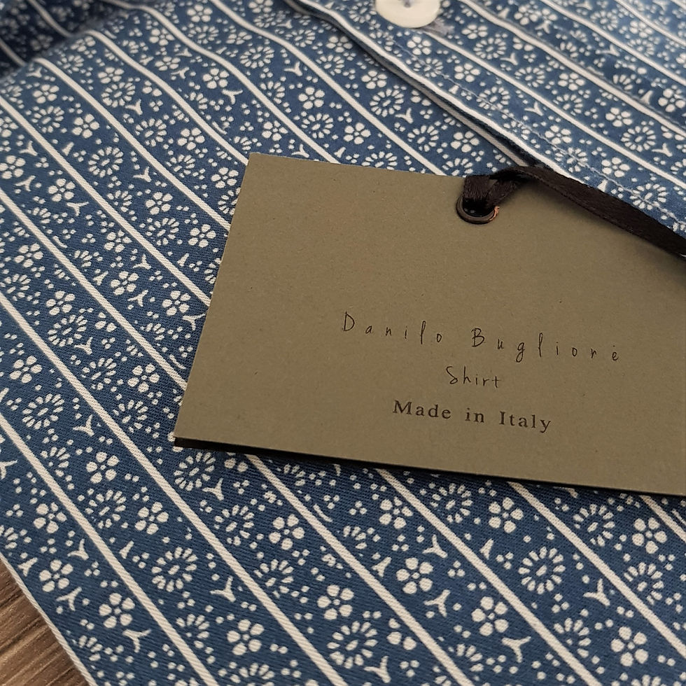 Miniature : Camicia in Cotone collo Francese