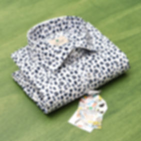 Camicia uomo Capri fantasia Collo francese regular Made in Italy - Tina Ferrà