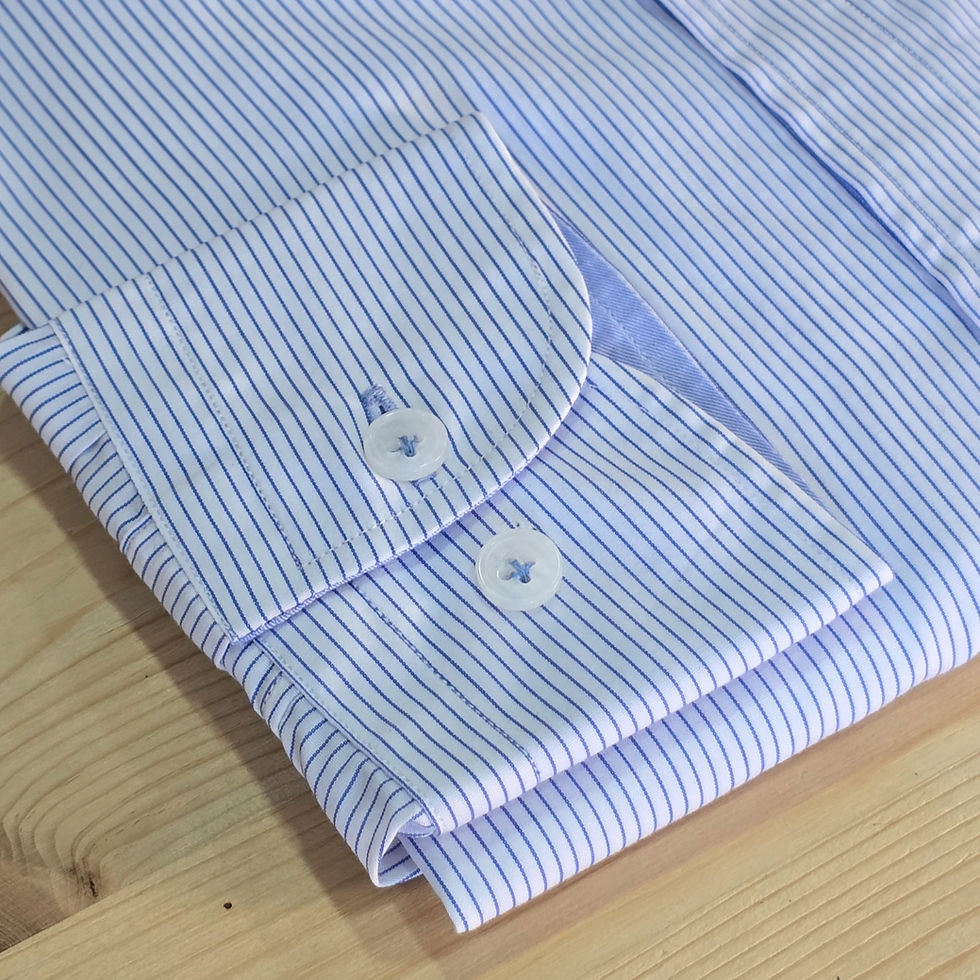 Miniature : DB930 - Camicia in Cotone collo Napoletano
