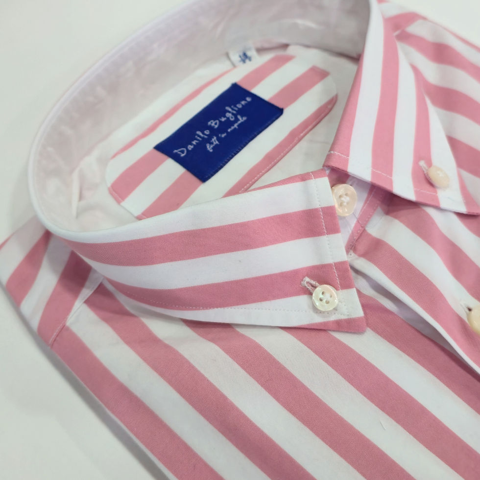 Miniatura: DB103 - Camicia in Cotone collo Italiano Button Down con Taschino