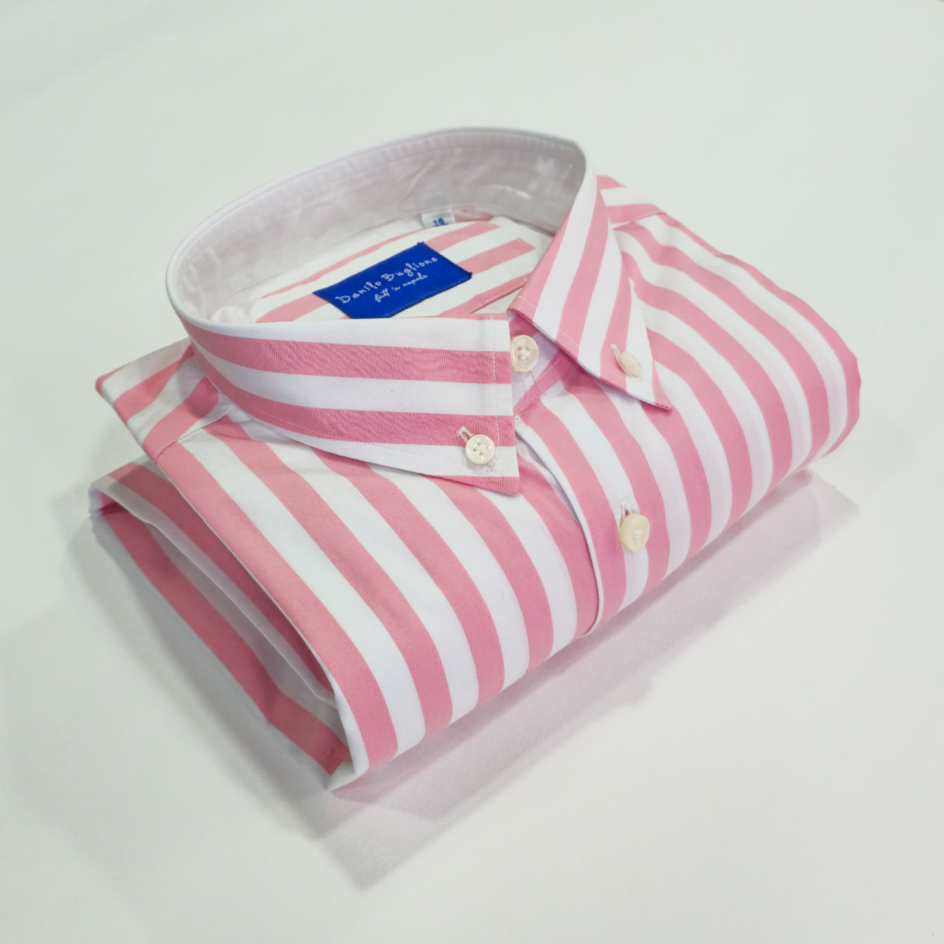 DB103 - Camicia in Cotone collo Italiano Button Down con Taschino