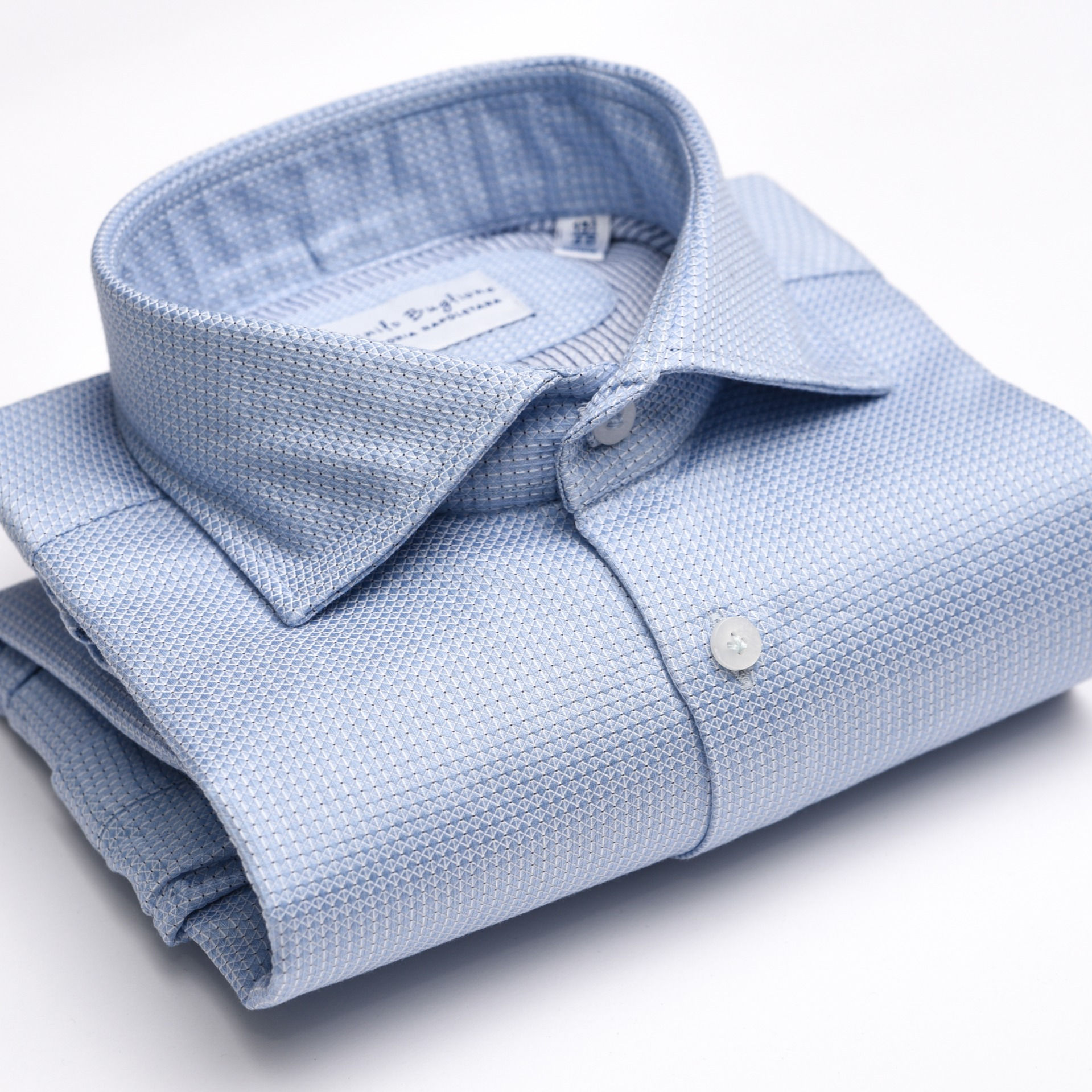 Camicia in Cotone collo Francese