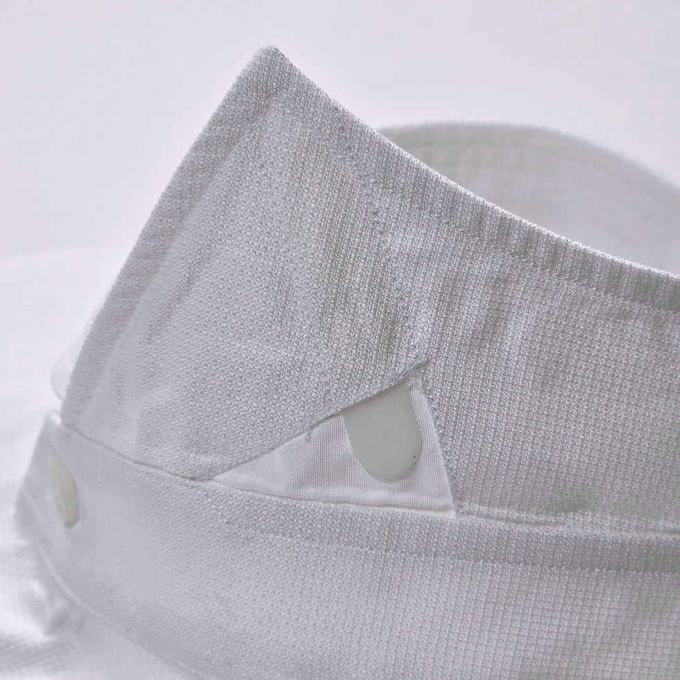 Miniaturbild: DB639 - Camicia in Cotone collo Francese