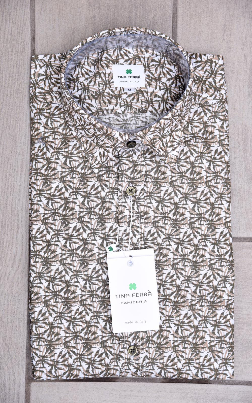 Camicia uomo Antille collo Italiano Regular Fit Made in Italy - Tina Ferrà