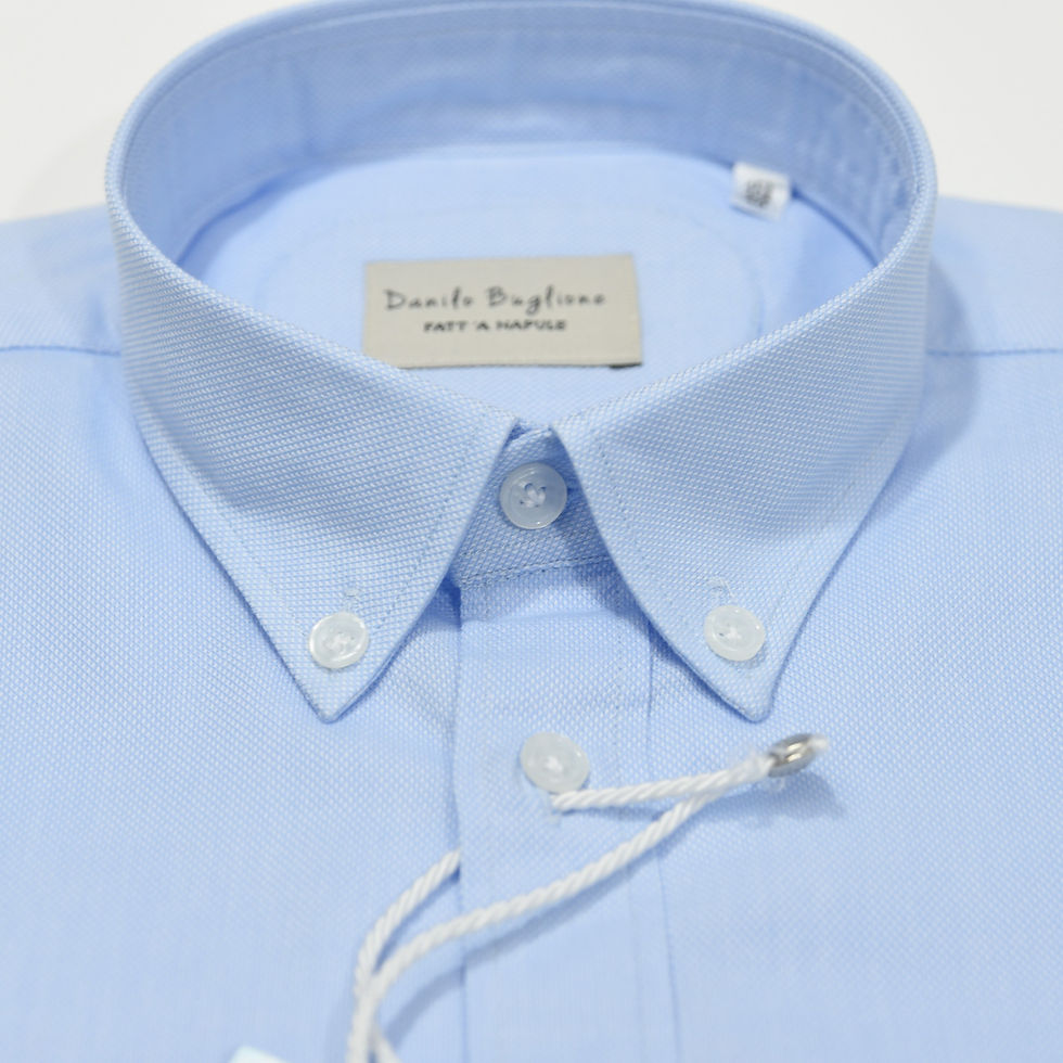 Miniatura: Camicia in Cotone Oxford collo Button Down
