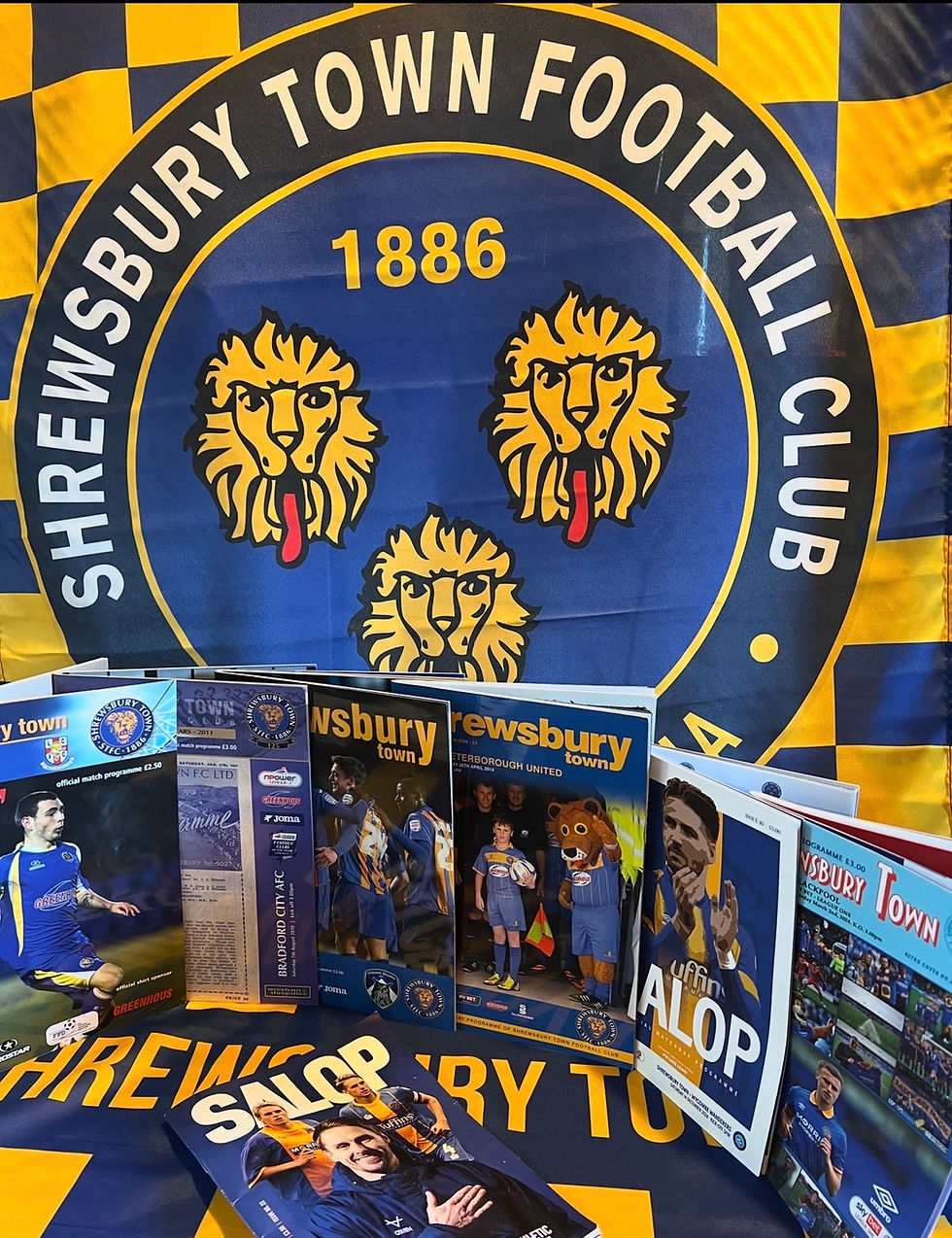 The end of STFC Matchday programmes