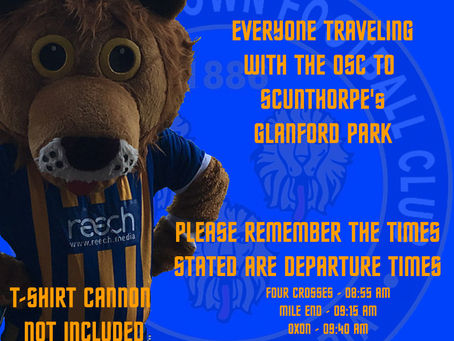 Scunthorpe United away