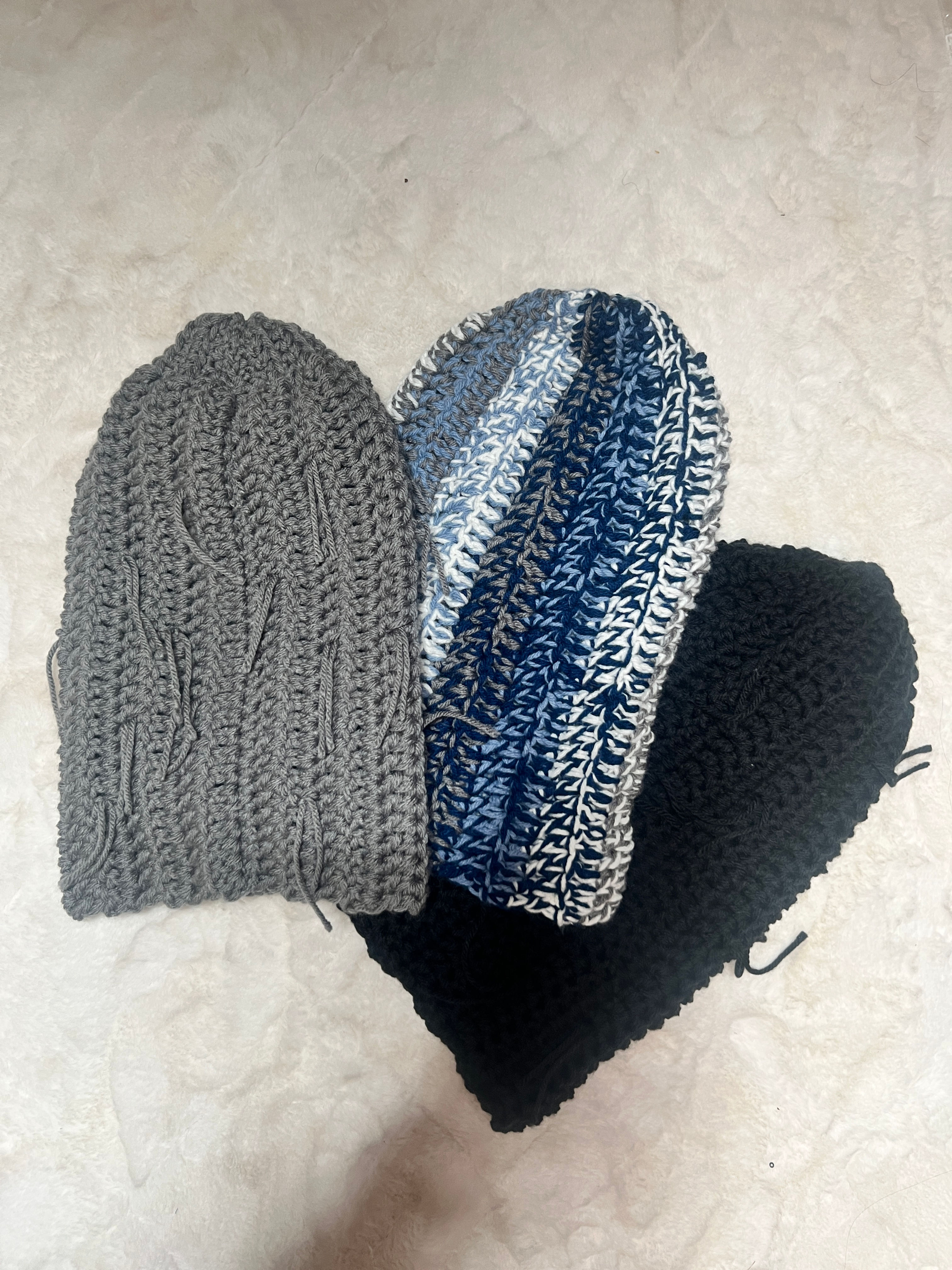 Grey Distress Slouchy