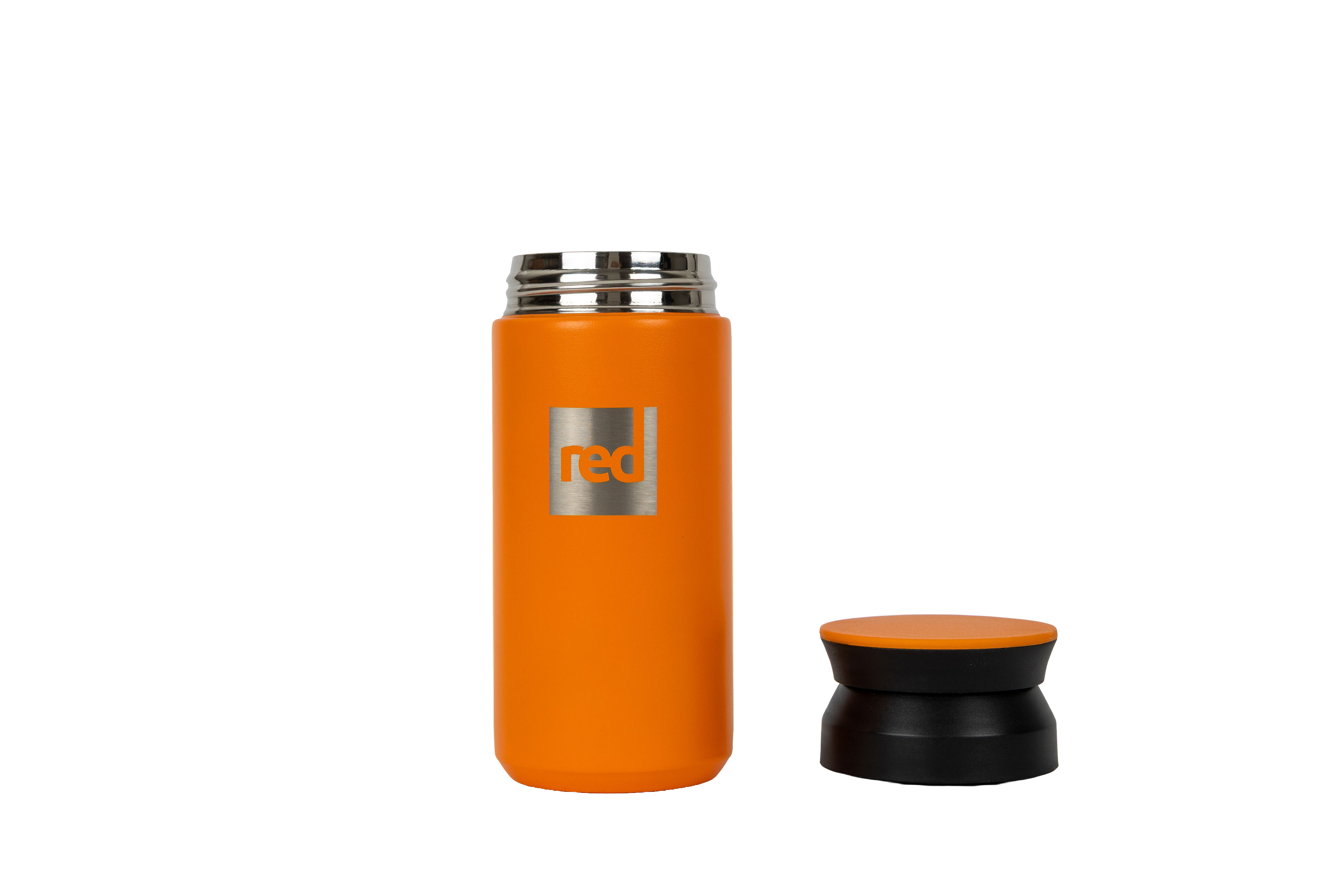 Red nerūdijančio plieno termo puodelis 330 ml - Oranžinis