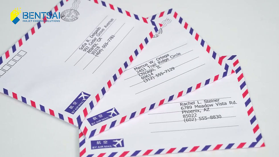 Thumbnail: Bentsai B71 Series Handheld Inkjet Stamp Printer