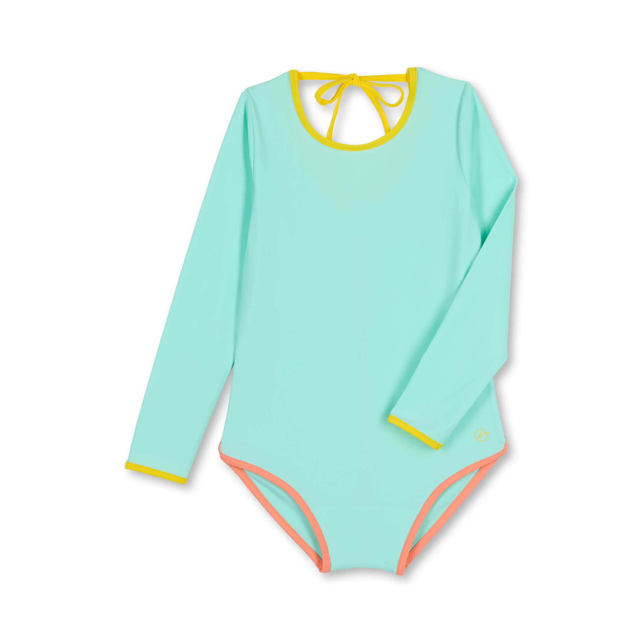 maillot turquoise fille