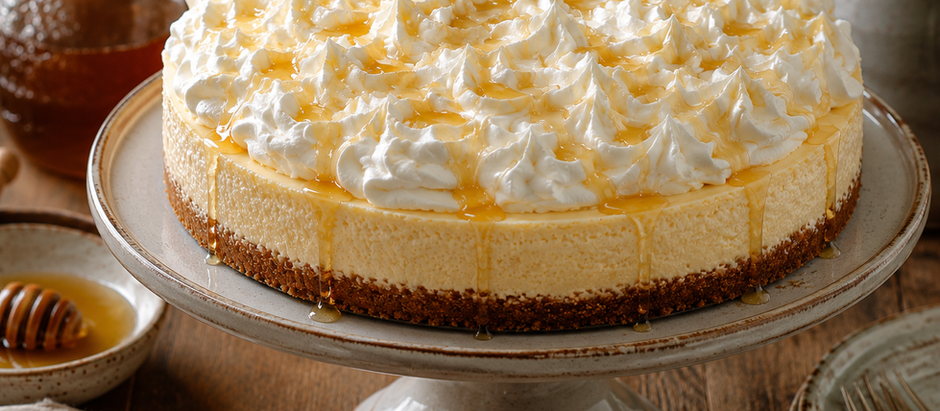 Honey & Goat Cheese Cheesecake