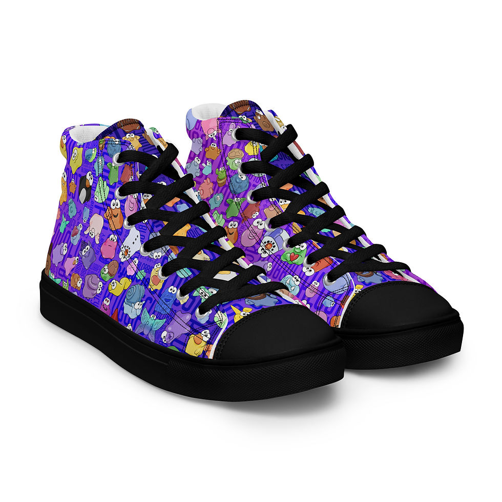 Thumbnail: Women’s high top canvas shoes