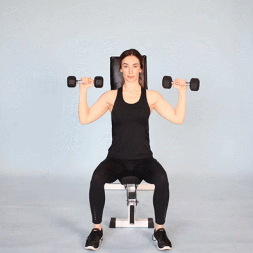 Seated dumbbell shoulder press.gif