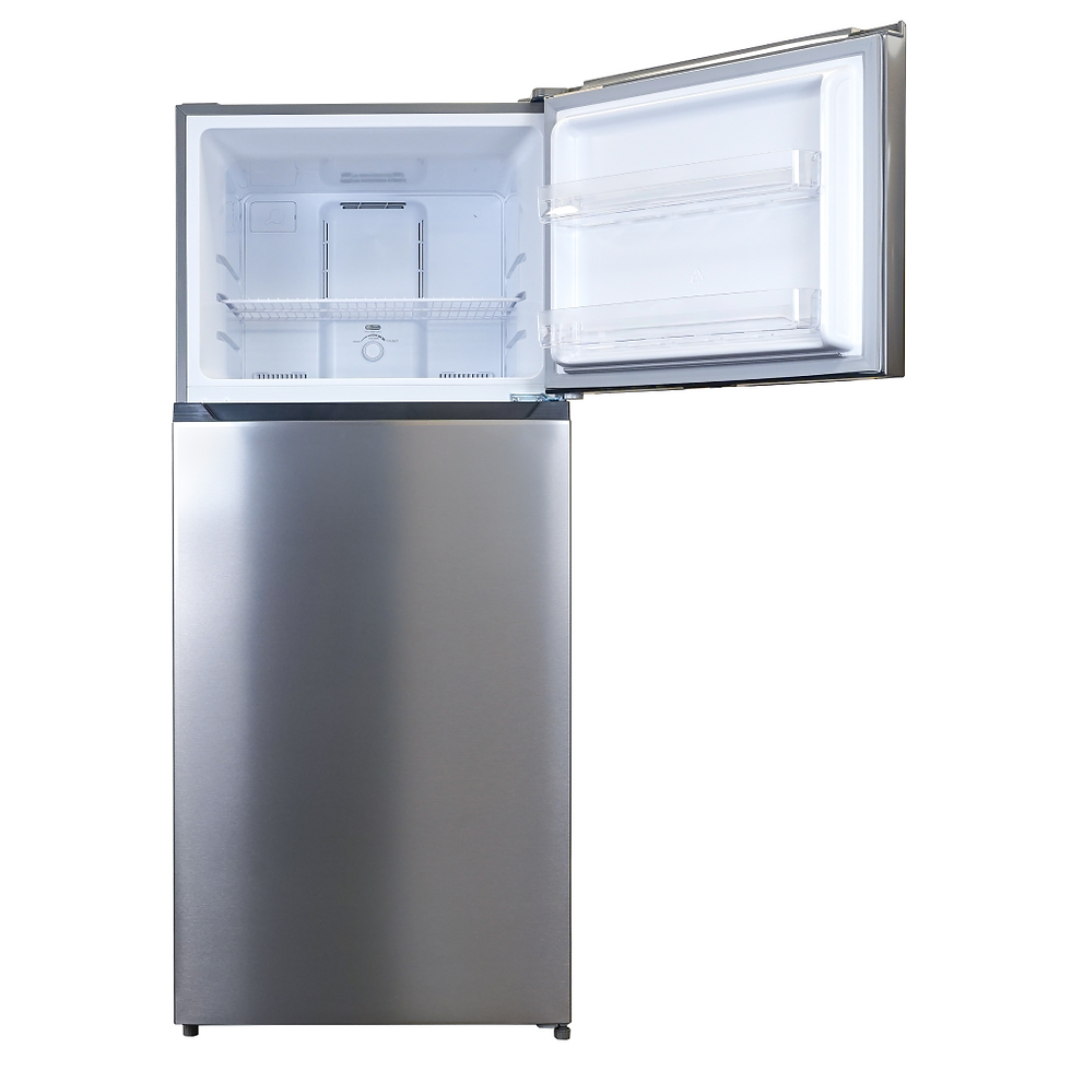 Thumbnail: Golden GRD18GHS 17.6 Cu. Ft. No-Frost Top Mount Freezer Refrigerator