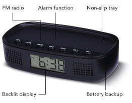 Thumbnail: RCA RCD5 Digital Clock Radio