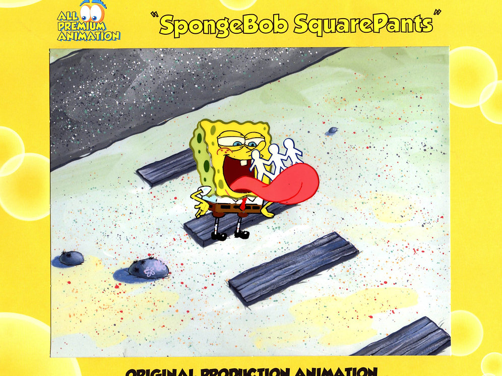 GREAT IMAGE !!! Production Cel 