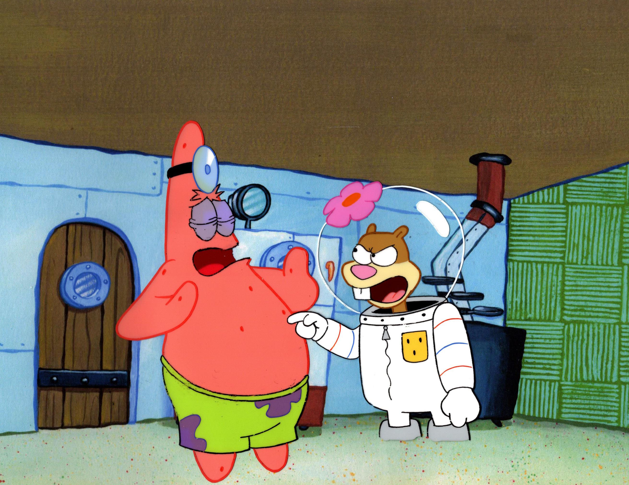 GREAT BOTH MATCH + DWGS !  Production cel + DWGS from "SUDS" #10262