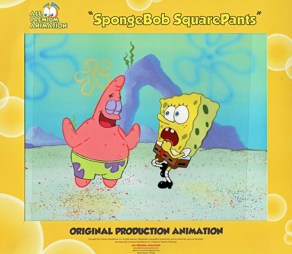 Thumbnail: HUGE ! JUST WONDERFUL  !  PATRICK & SB CELS !  l #11139 FROM "TEXAS"