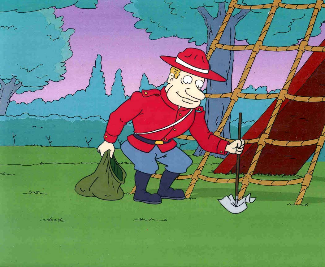 A19. RUGRATS RANGER BOB PROD CEL