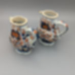 Miniaturbild: Pair of Chinese Export Kangxi Imari Covered Creamers