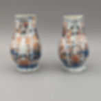 Miniaturbild: Pair of Chinese Export Kangxi Imari Covered Creamers