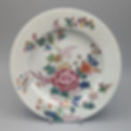 Miniature : Chinese Export Famille Rose Plate with Floral Design