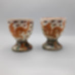 Thumbnail: Chinese Export Portuguese Market Armorial Egg Cups - Barros
