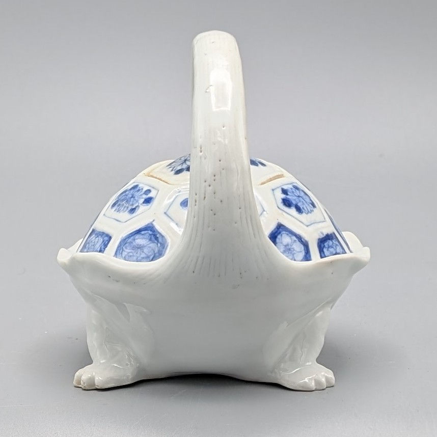Thumbnail: Edo Period Arita Tortoise Form Teapot