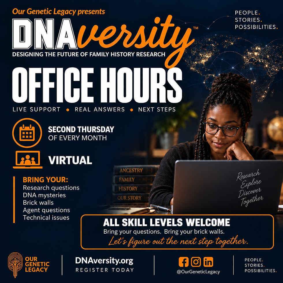 DNAversity Office Hours