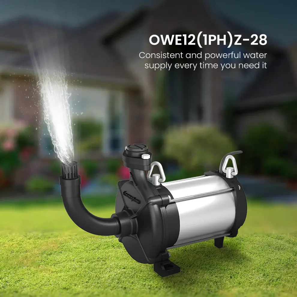 CROMPTON PUMP OPENWELL C सीरिज  1 HP 12 महीने की वारंटी (Z-28) मीडियम