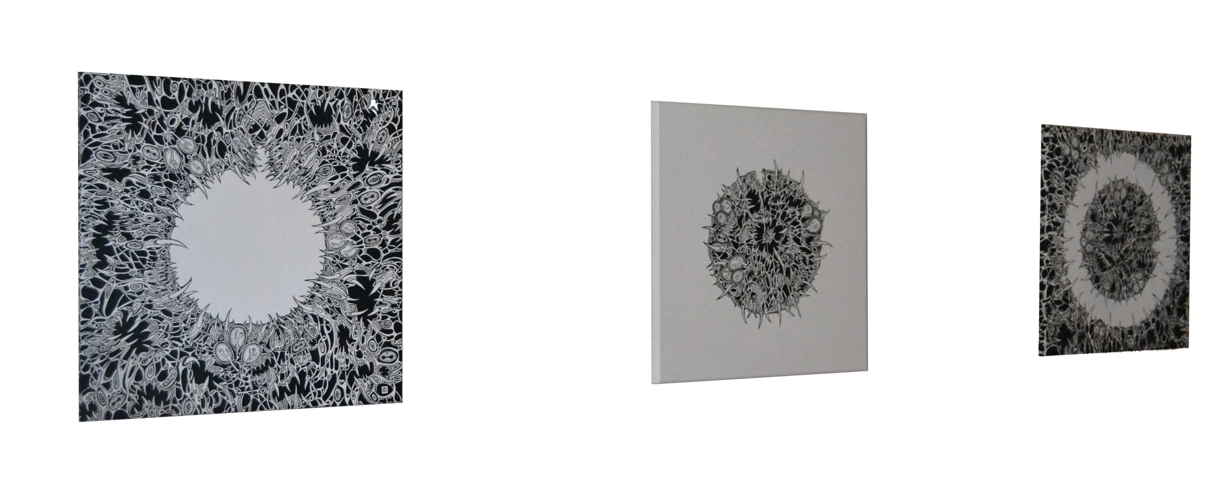 Necrocosmic Moon (complete triptych)